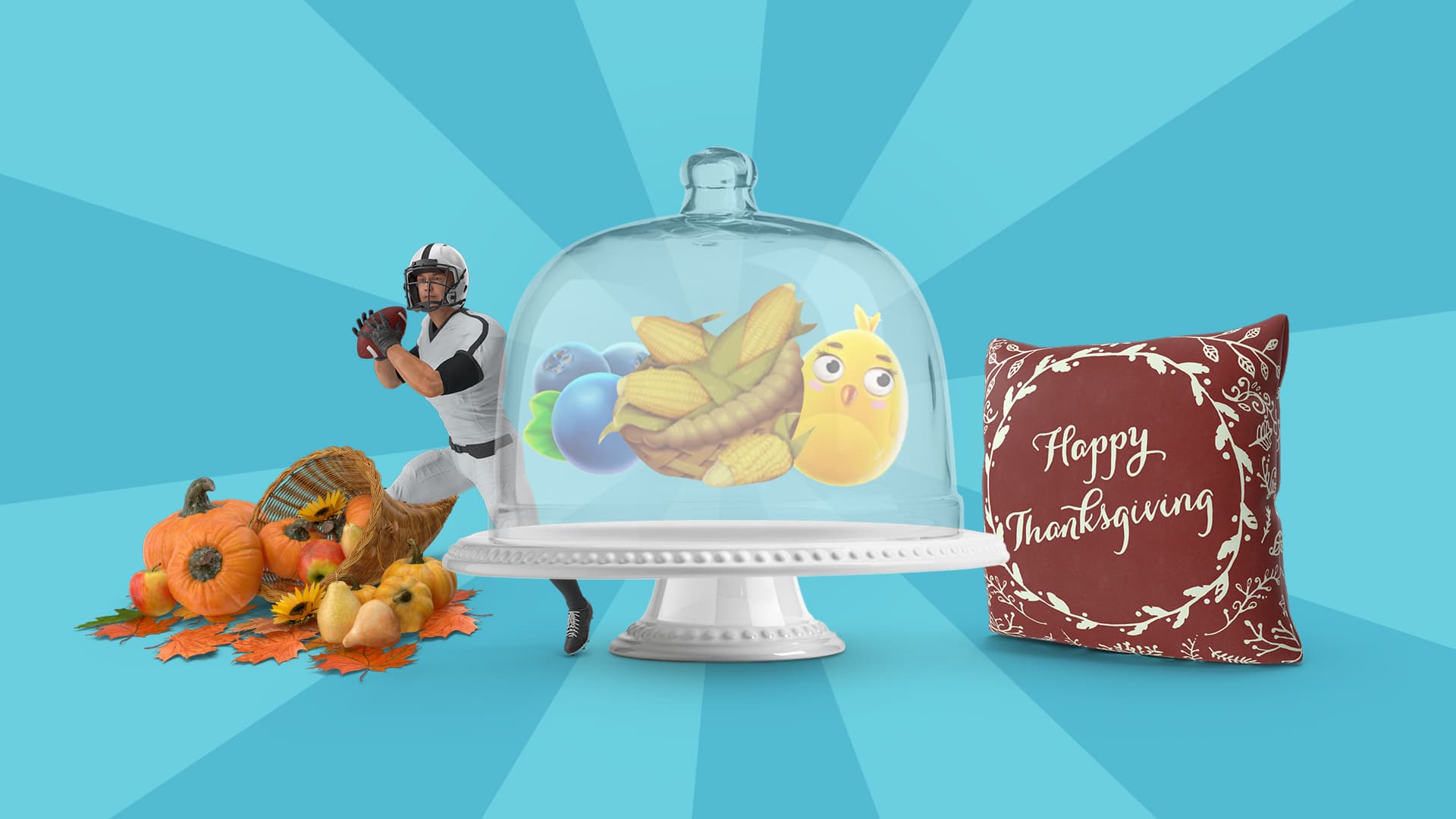 Give Thanks for Food & Football With These November Slots