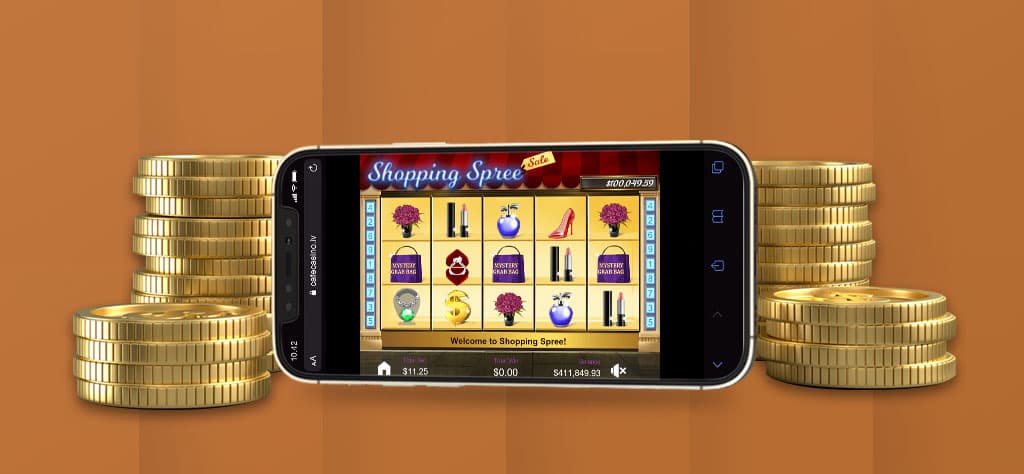 Step inside this luxurious online slot at Cafe Casino and fill your bags!